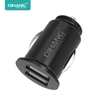 D62 Consumer electronic car accessories mobile phone 12v quick charge 3.0 dual car charger usb 5v/2.1a fast charger for smartphone