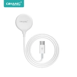 A04 Top selling magnetic wireless charger Green lion Braided Charging Cable (USB-A Interface) for iWatch