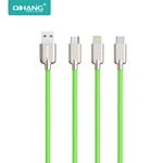 C16 1.5M Wholesale charging cable nylon braided aluminum alloy usb cable mobile phone fast charging usb data cable type C