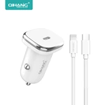 D64 Wholesale Portable 20W Pd Usb C Car Charger 3.0 Quick Charger,Dual Usb Qc 3.0 Pd 20W,Usb C Car Charger