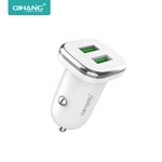 D66 Phone Charging Fast Charge Dual 2 Port Usb  Mini Quick  Adapter  Car Charger