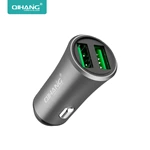 D67 2 Ports USB Car Charger 12W 2.4A Adapter Charge Compatible with iPhone