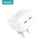 Z20 40W Dual Ports PD3.0 USB Type C Fast Wall Charger Power Adapter for iPhone 12/12 Pro /12 Pro Max /12 Mini /11 Series /iPad