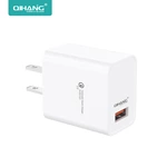 Z06 High Quality Plug Portable Cell Phone fast Charger QC3.0 adapter USB Charger with cable